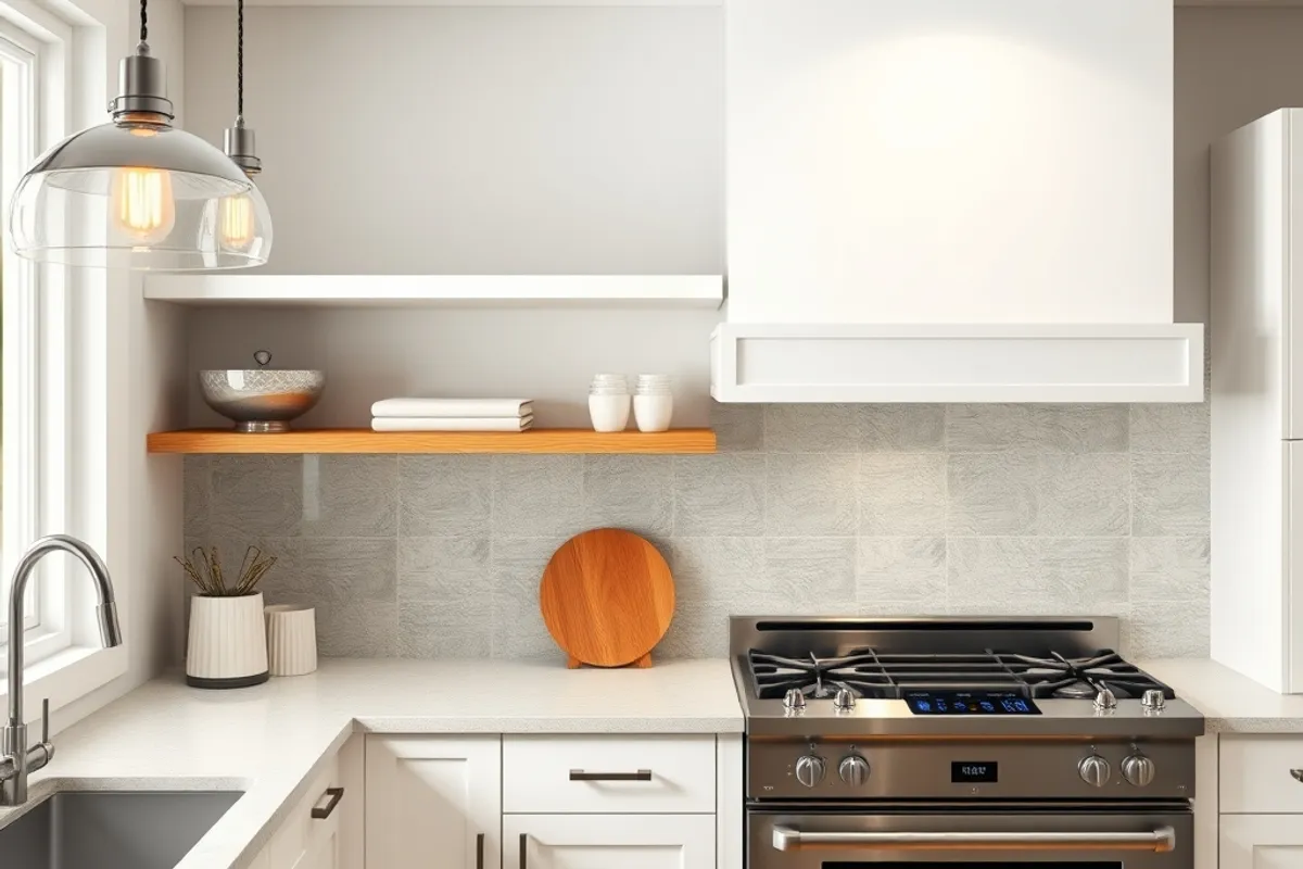 Homeowner reviewing a renovation budget at a kitchen table
